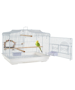 Rainforest Cages Puerto Rica Small Bird Cage - White